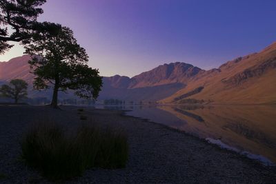 Scenic view of mountains