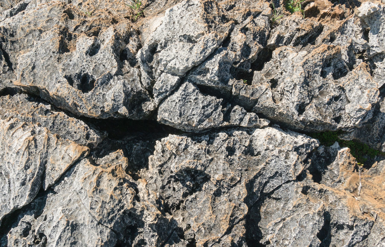 FULL FRAME SHOT OF ROCK FORMATIONS