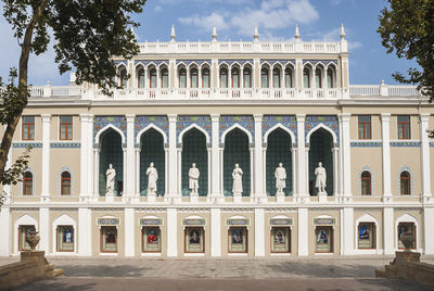 Facade of historical building