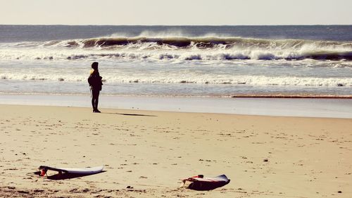 People on beach