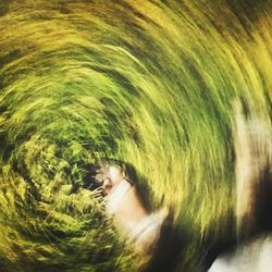 Close-up of woman in bikini