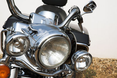 Close-up of vintage car