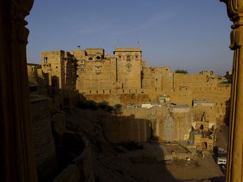 View of fort