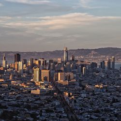 Cityscape against sky