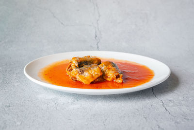 Close-up of food served in bowl