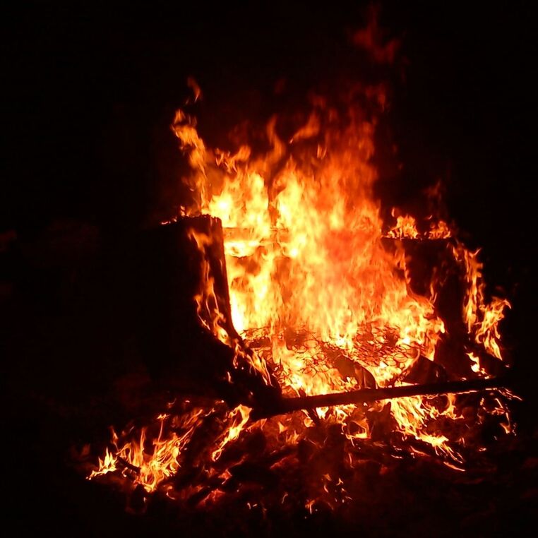 burning, flame, heat - temperature, fire - natural phenomenon, night, bonfire, glowing, firewood, fire, campfire, orange color, heat, dark, motion, close-up, light - natural phenomenon, outdoors, no people, long exposure, illuminated