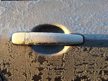 Close-up of rusty metal