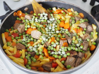 Close-up of salad in bowl