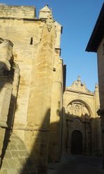 Low angle view of historical building