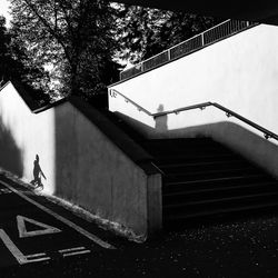 Low angle view of stairs