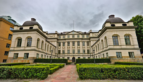View of historic building