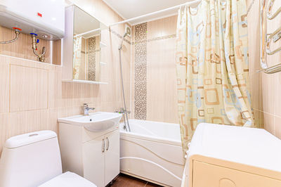 Interior of bathroom