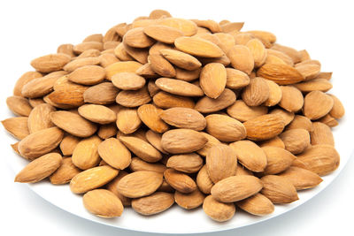 Close-up of cupcakes on white background