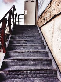 Low angle view of stairs