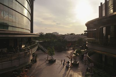 View of buildings in city