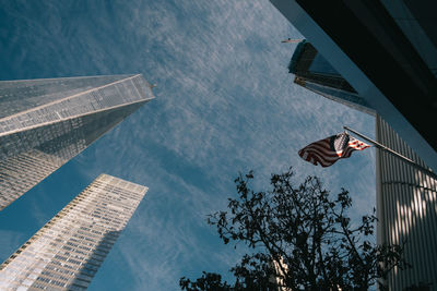 Low angle view of buildings against sky