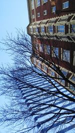 Low angle view of modern building