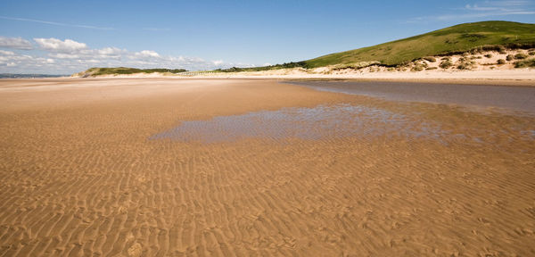 Beach against sky