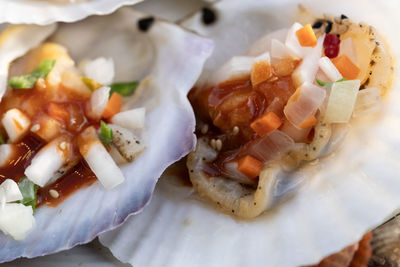Close-up of food