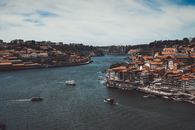 Boats in sea