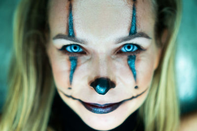 Close-up portrait of a girl