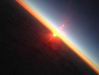 Scenic view of sky at sunset