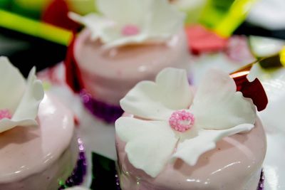 Close-up of ice cream in plate