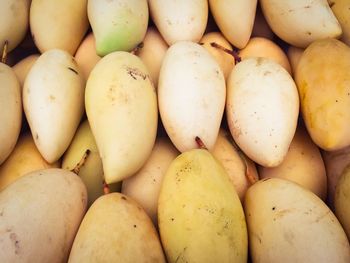 Full frame shot of fruits for sale in market