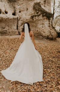 Low section of woman in tent