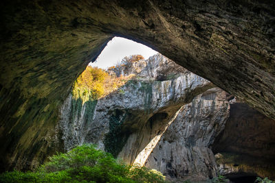 Scenic view of cave