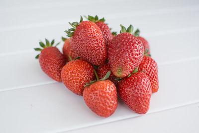 Close-up of strawberries