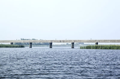 Bridge over calm water
