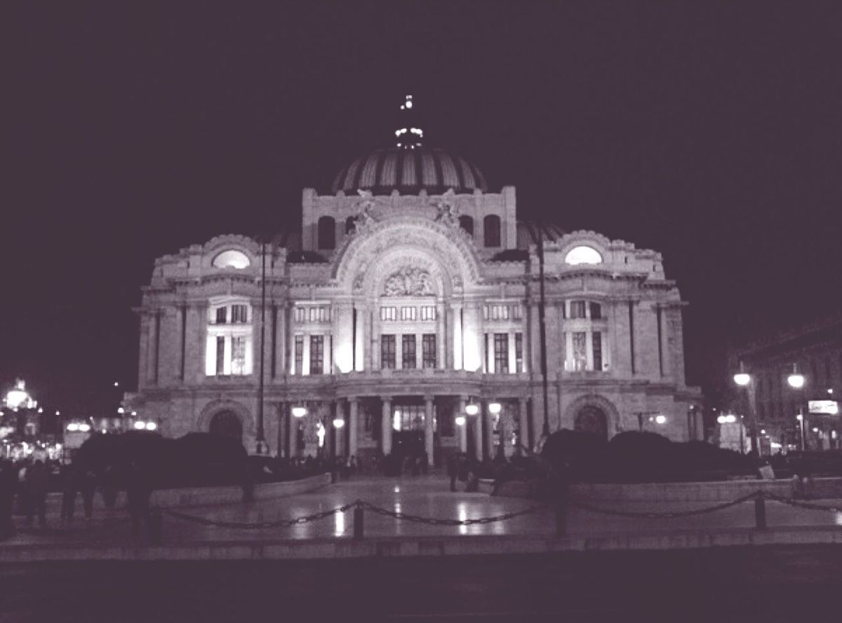 building exterior, architecture, built structure, night, dome, place of worship, illuminated, religion, church, facade, spirituality, travel destinations, famous place, cathedral, clear sky, arch, sky, low angle view