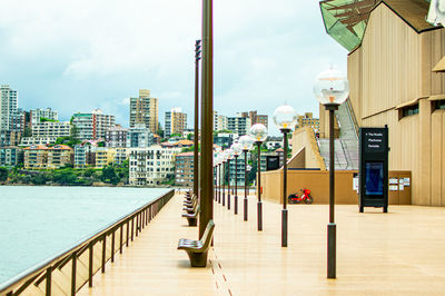 Sydney opera house during lockdown. 