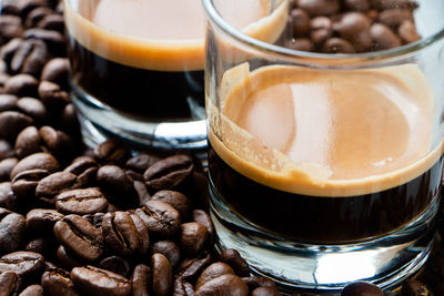 Close-up of coffee cup