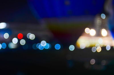 Defocused lights