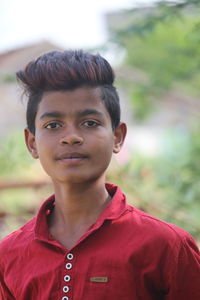 Portrait of a smiling young man