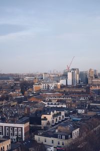 Cityscape against sky