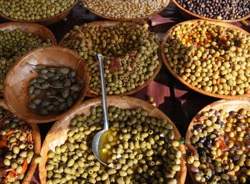 Full frame shot of food for sale