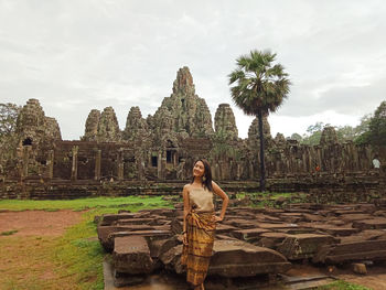 View of a temple