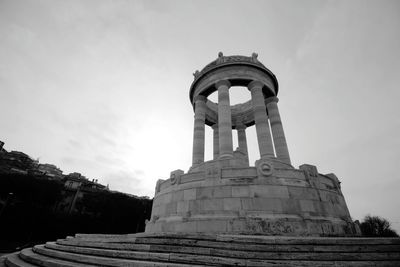 Low angle view of monument