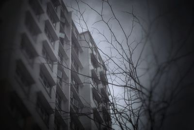 Low angle view of building against sky