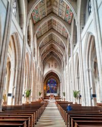 Interior of cathedral