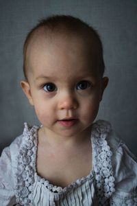 Portrait of cute baby