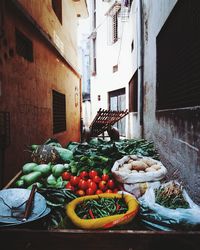 Full frame shot of vegetables