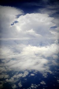 Low angle view of cloudy sky