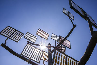 Germany, ulm, solar tree at solar city