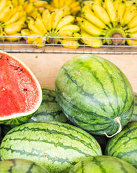 Close-up of fruits in market