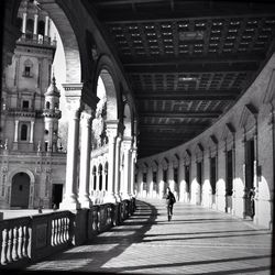 Corridor of building