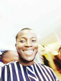 Portrait of smiling young man